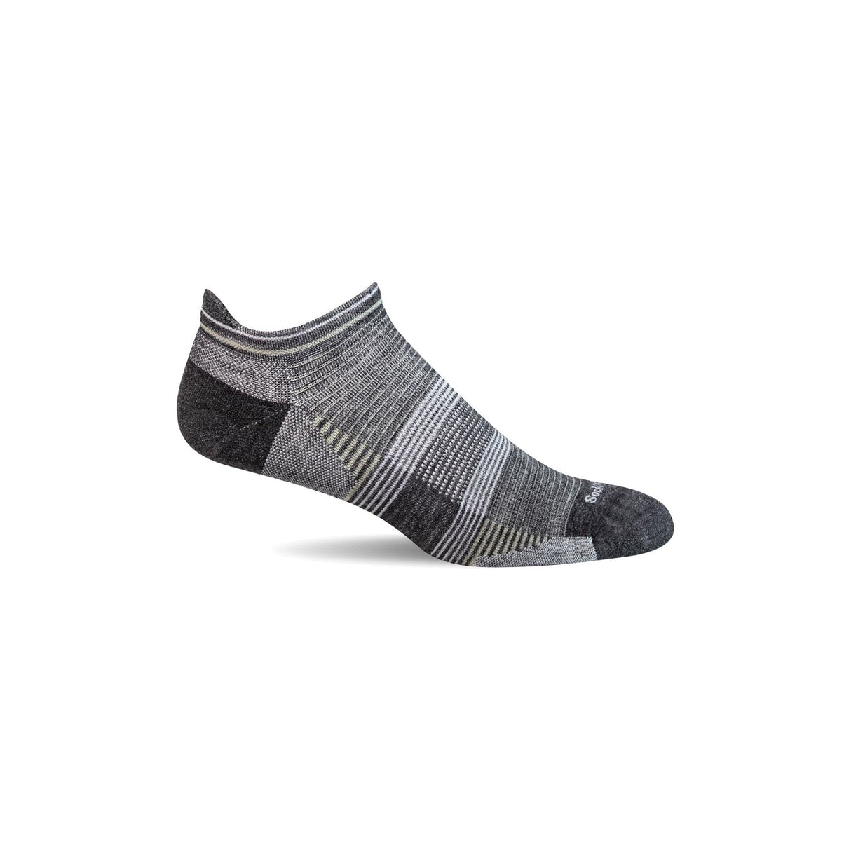 Sockwell Womens Cadence Micro Moderate Compression Socks  -  Small/Medium / Charcoal