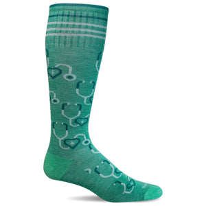 Sockwell Womens Hero Firm Compression Knee High Socks  -  Small/Medium / Spearmint