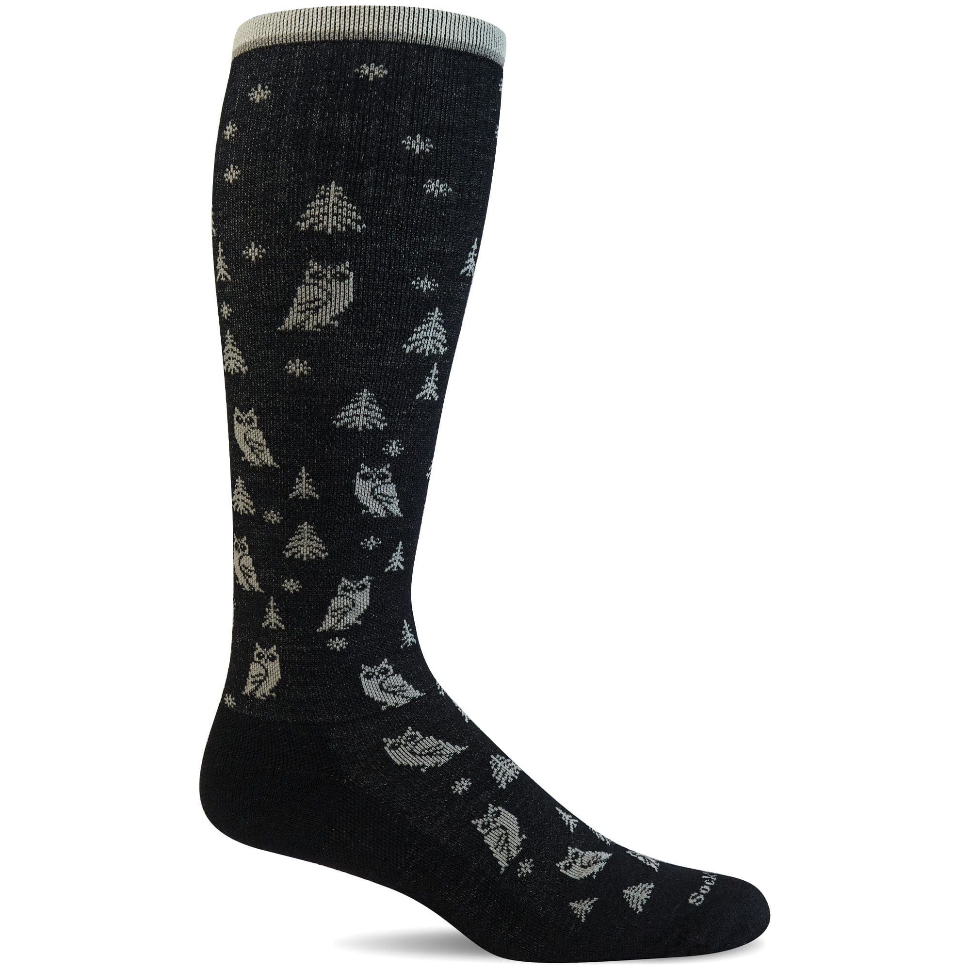 Sockwell Womens Wise Moderate Compression Socks  -  Small/Medium / Black