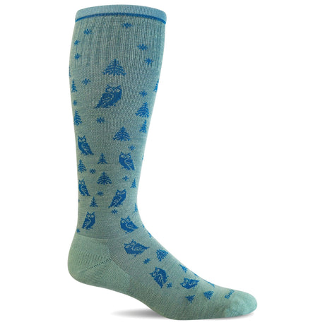 Sockwell Womens Wise Moderate Compression Socks  -  Small/Medium / Celadon