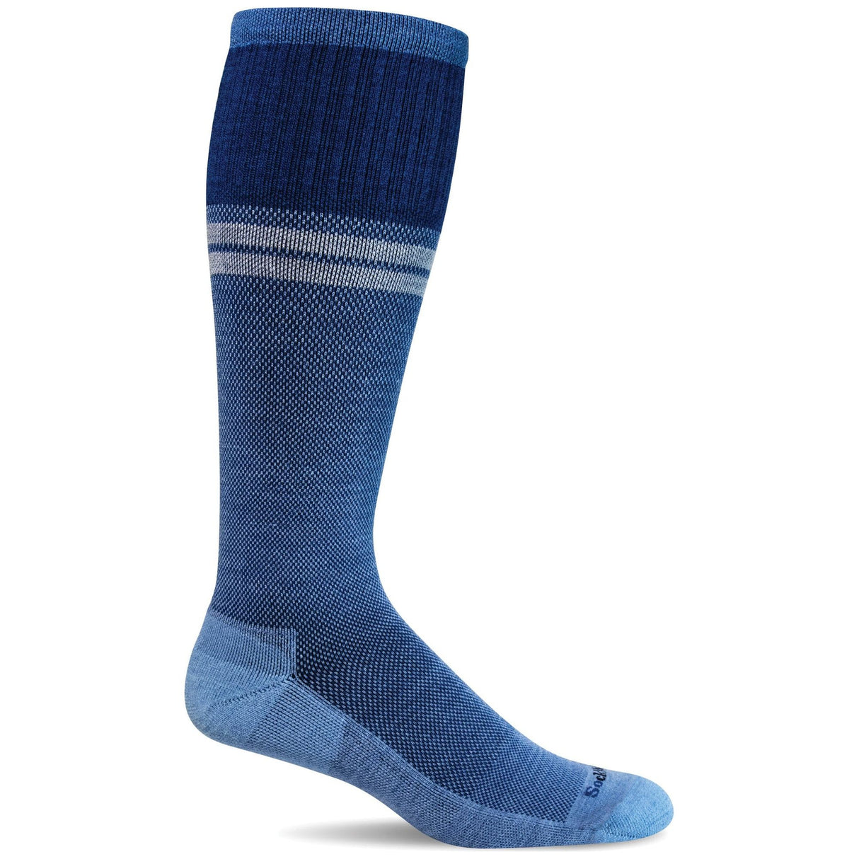 Sockwell Mens Sportster Moderate Compression OTC Socks  -  Medium/Large / Cornflower