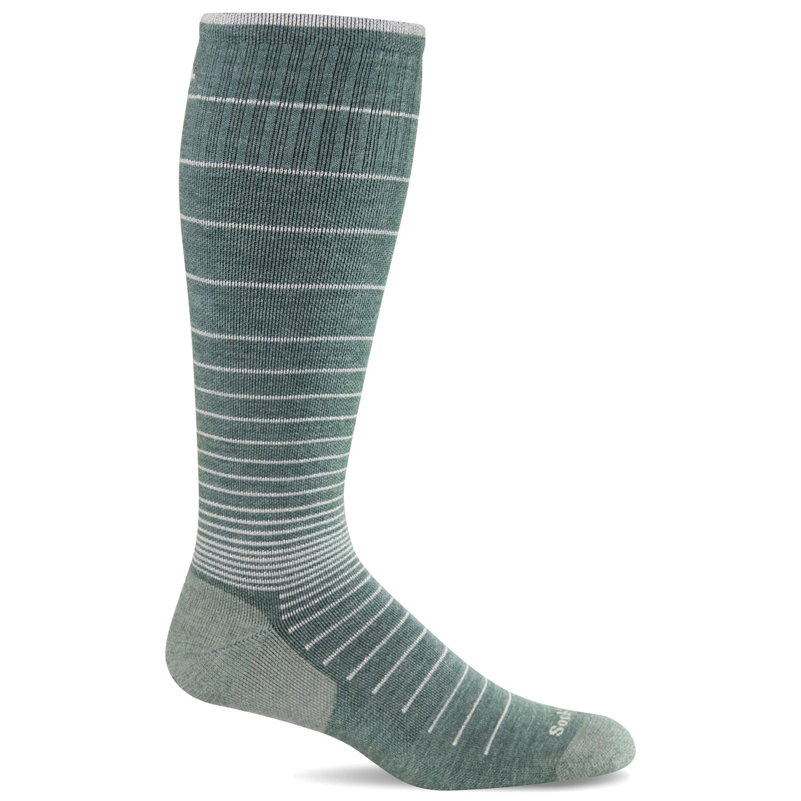 Sockwell Womens Circulator Moderate Compression Socks  -  Small/Medium / Juniper Sparkle