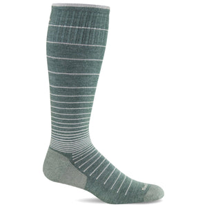 Sockwell Womens Circulator Moderate Compression Knee High Socks  -  Small/Medium / Juniper Sparkle