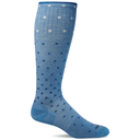 Sockwell Womens On the Spot Moderate Compression Socks  -  Small/Medium / Cornflower