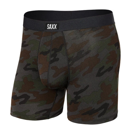 SAXX Daytripper Comfort Stretch Boxer Brief  -  Small / Black Ops Camo