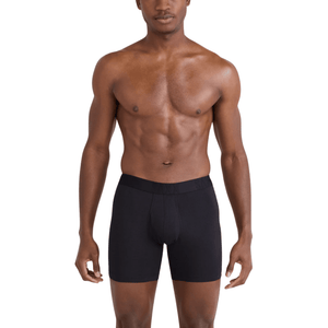 SAXX Mens DropTemp Cooling Cotton Boxer Brief Solids