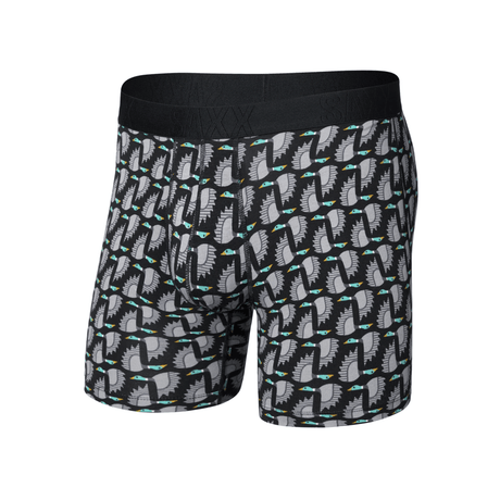 SAXX Mens DropTemp Cooling Cotton Boxer Brief Patterns