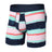 SAXX DropTemp Cooling Cotton Boxer Brief  -  Small / H20 Stripe - Multi