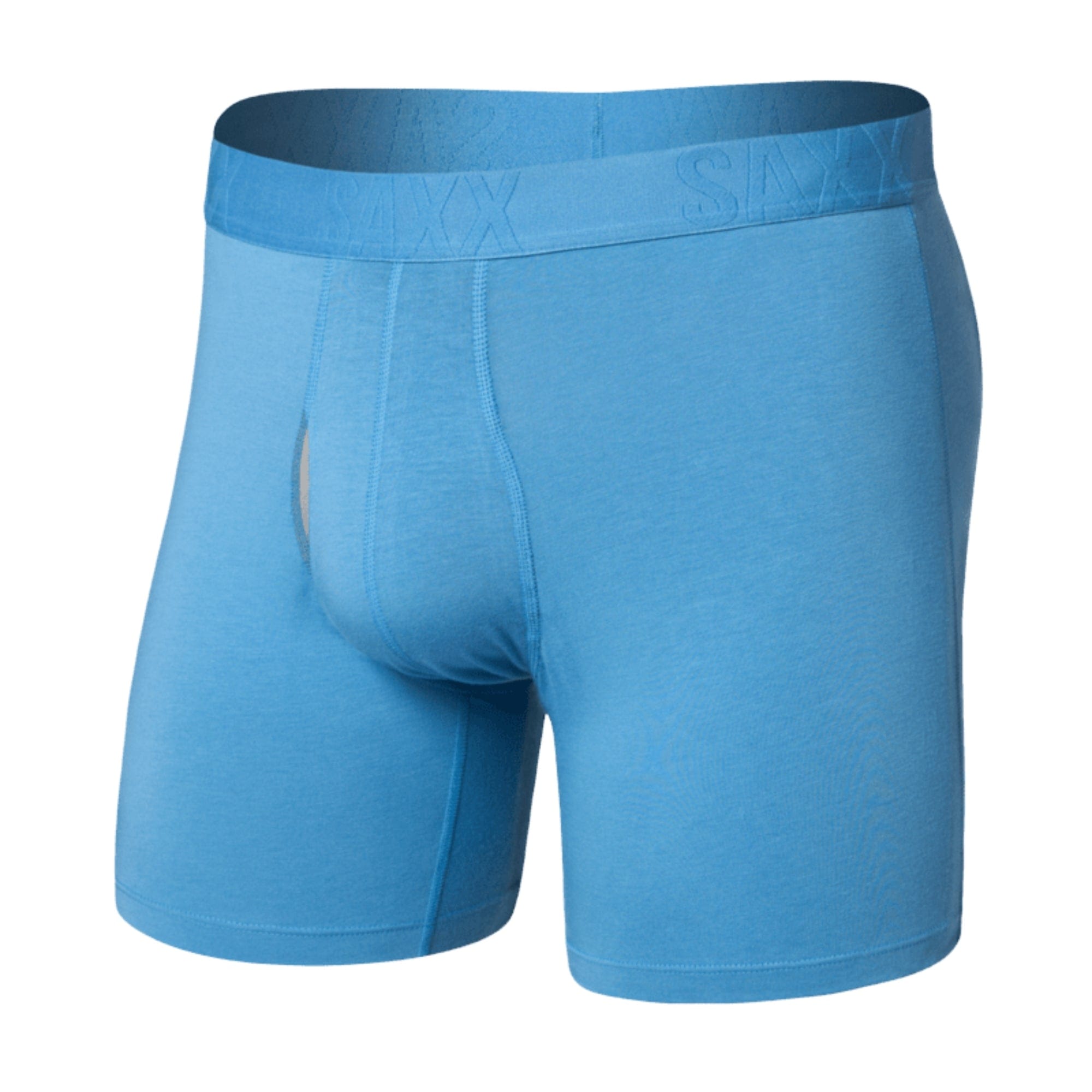 SAXX DropTemp Cooling Cotton Boxer Brief  -  Small / Parisian Blue