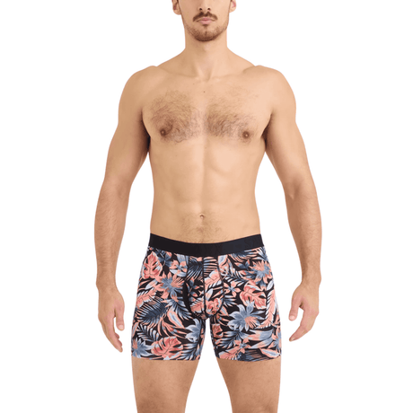 SAXX Mens DropTemp Cooling Cotton Boxer Brief Patterns