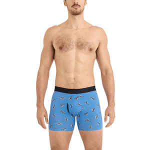 SAXX Mens Droptemp Cooling Cotton Boxer Brief 2-Pack