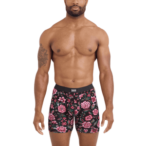 SAXX Mens Vibe Xtra Soft Comfort Boxer Brief 2-Pack Patterns