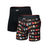 SAXX Mens Vibe Xtra Soft Comfort Boxer Brief 2-Pack Patterns