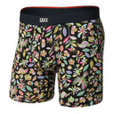 SAXX Vibe Xtra Soft Comfort Boxer Brief  -  Small / Amate Garden - Black