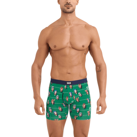 SAXX Mens Vibe Xtra Soft Comfort Boxer Brief Patterns