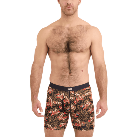 SAXX Mens Vibe Xtra Soft Comfort Boxer Brief Patterns