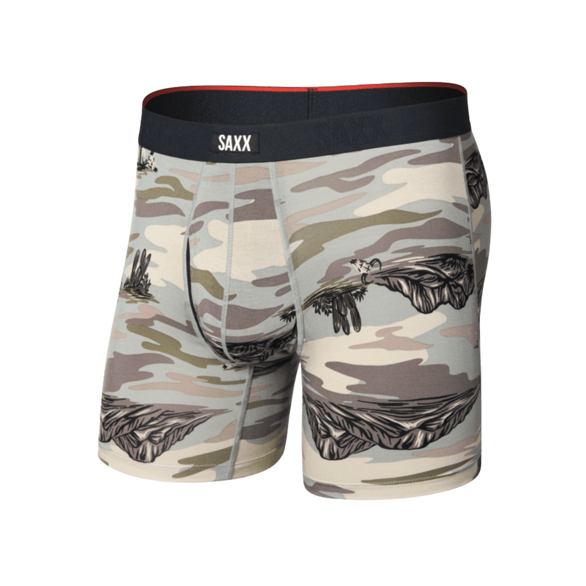 SAXX Mens Vibe Xtra Soft Comfort Boxer Brief Patterns