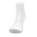 Thorlo Tennis Light Cushion Ankle Socks  -  Small / White with Logo