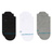 Stance Icon Low Tab 3-Pack Socks  -  Medium / Black