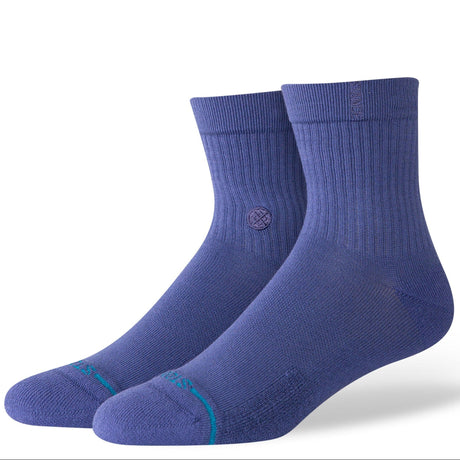 Stance Shelter Quarter Socks  -  Medium / Indigo