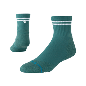 Stance Golf Lined Up Mid Quarter Socks