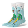 Stance x Elf Limited Edition Crew Socks  -  Medium / Big City Elf - Ice Blue