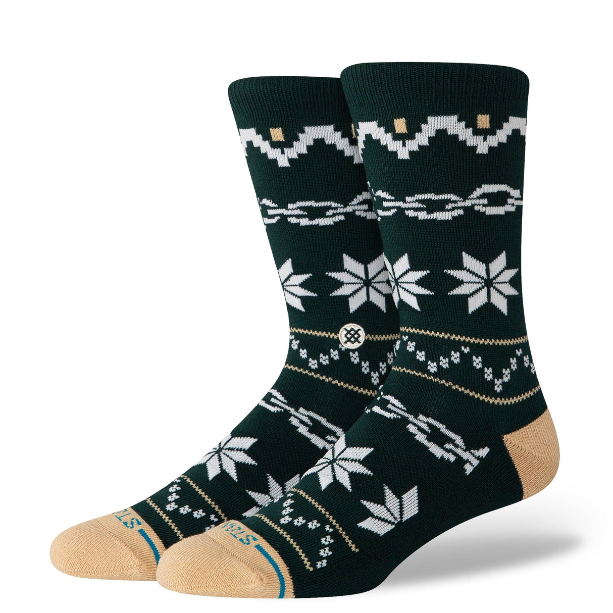 Stance Break The Season Crew Socks  -  Medium / Pine