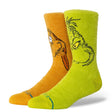 Stance Limited Edition Grinch and Max Fuzzy Crew Socks  -  Medium / Green