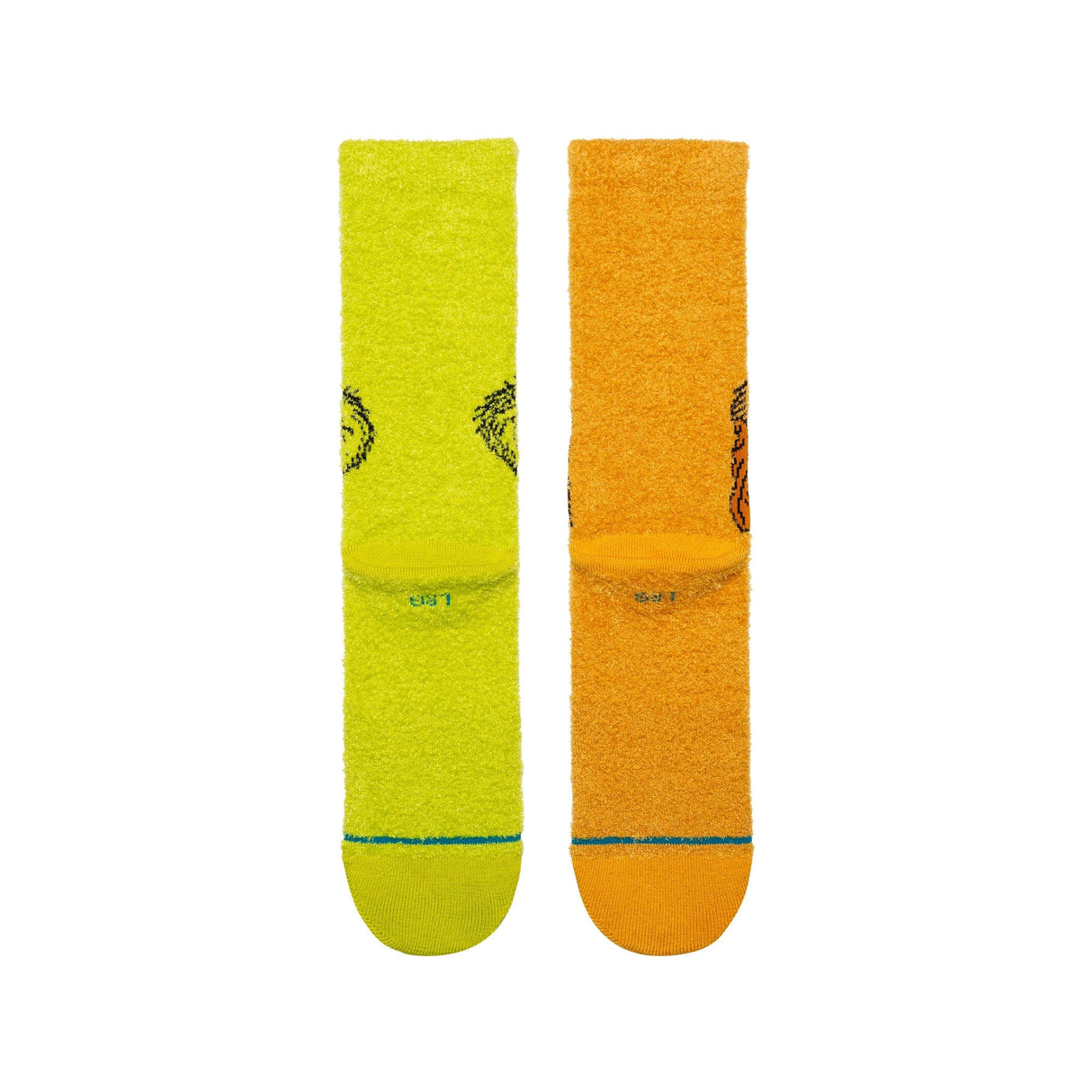 Stance Limited Edition Grinch and Max Fuzzy Crew Socks  - 