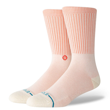 Stance Icon Pop Crew Socks  -  Medium / Coral