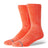 Stance Icon Dyed Crew Socks  -  Medium / Coral