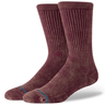 Stance Icon Dyed Crew Socks  -  Medium / Fig