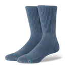 Stance Icon Dyed Crew Socks  -  Medium / Sea Blue