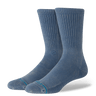 Stance Icon Dyed Crew Socks  -  Medium / Sea Blue