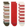 Stance Cabin Days 3-Pack Crew Socks  -  Medium / Multi