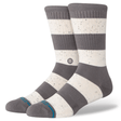 Stance Nep Stripe Crew Socks  -  Medium / Grey