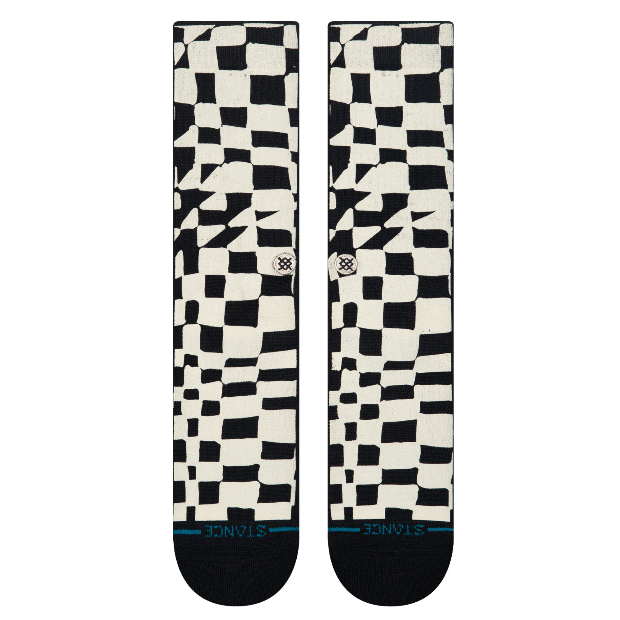 Stance Wave Check Crew Socks  - 