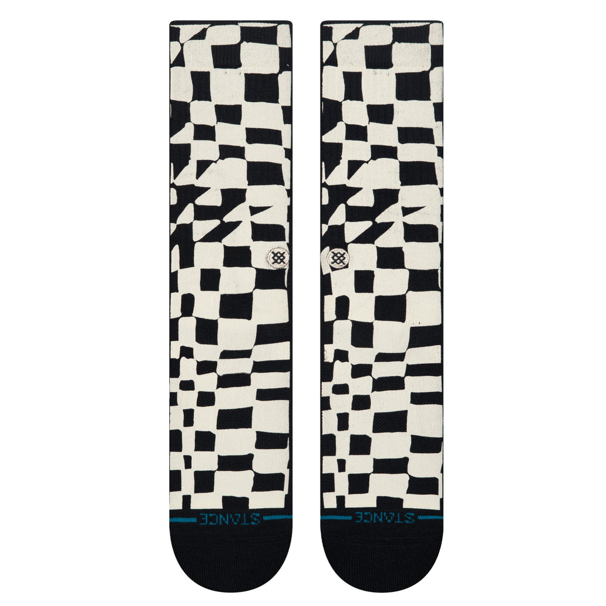 Stance Wave Check Crew Socks  - 