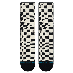 Stance Wave Check Crew Socks  - 