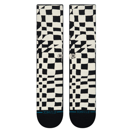 Stance Wave Check Crew Socks  - 