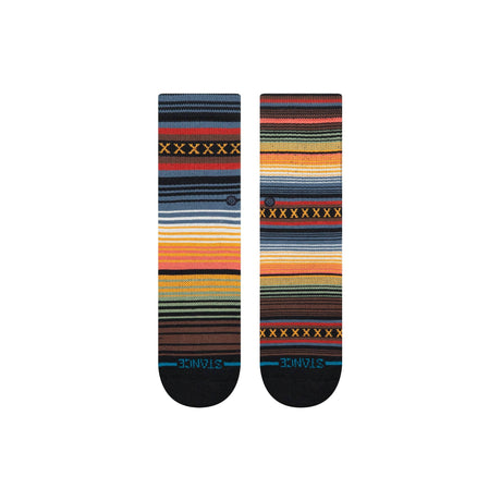 Stance Kids Curren Crew Socks  -  Large / Black