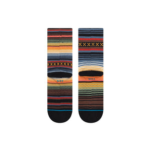 Stance Kids Curren Crew Socks  -  Large / Black