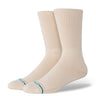 Stance Mens Icon Crew Socks  -  Medium / Oatmeal