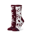 Stance Womens Daisies Cozy Crew Socks  -  Small / Fig