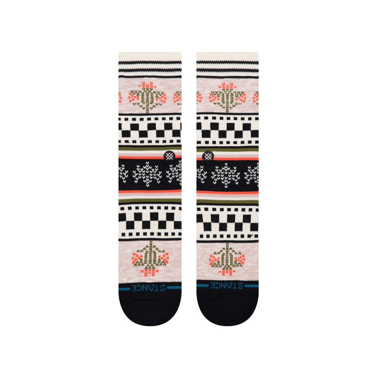 Stance Womens Winter Bloom Crew Socks  - 