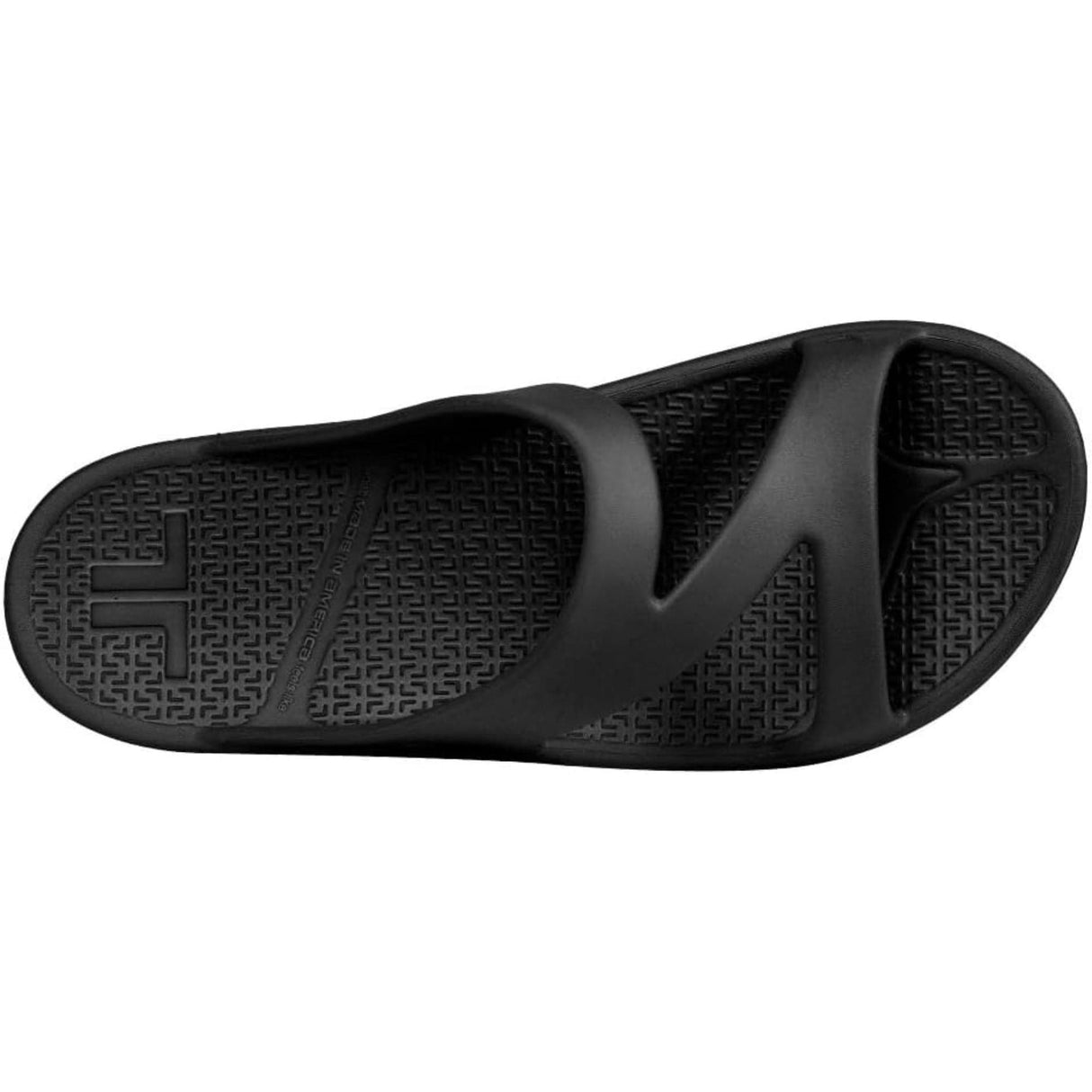 Telic Womens Z-Strap Sandals  -  5 / Midnight Black
