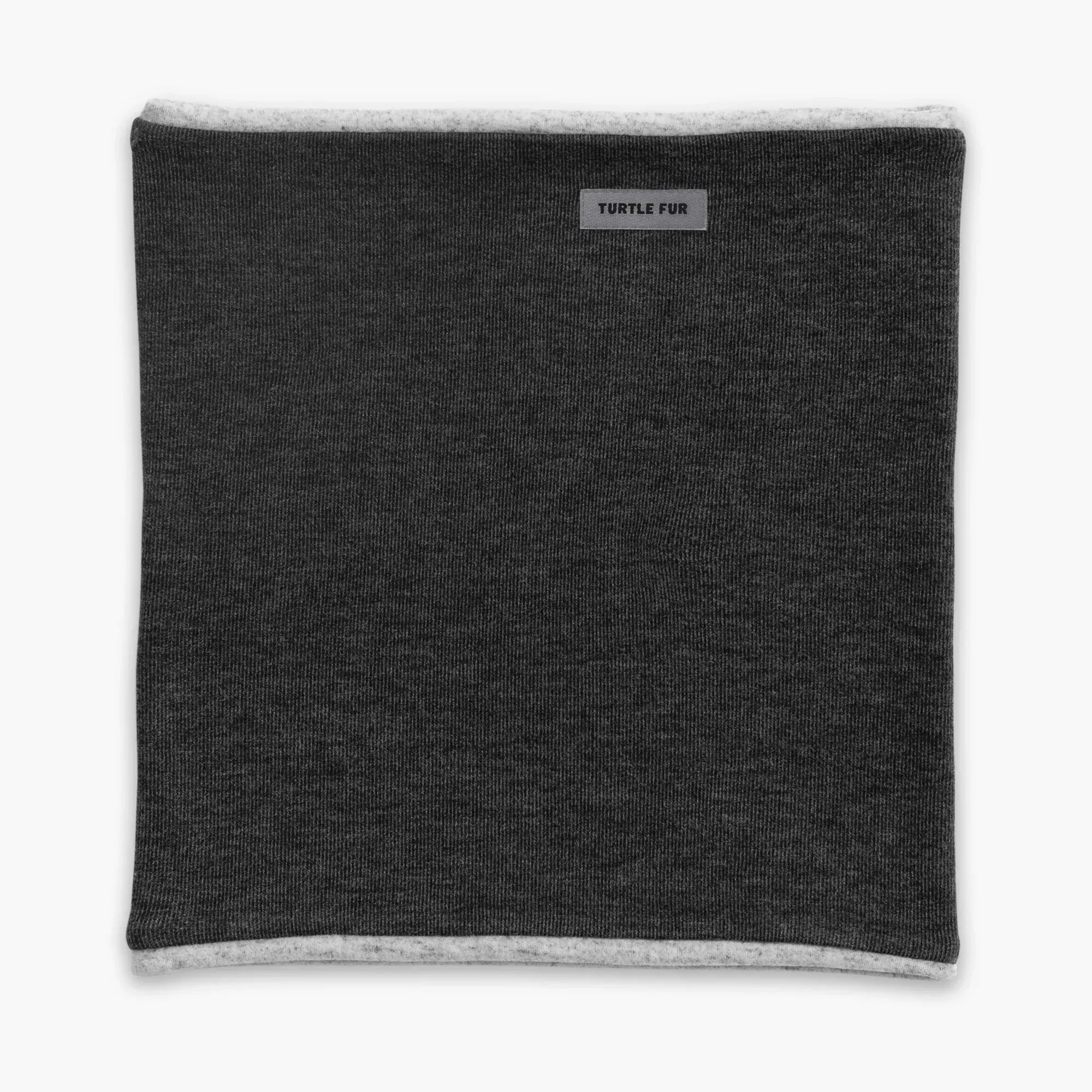 Turtle Fur Double-Layer Neck Warmer  -  One Size Fits Most / Black