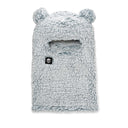 Turtle Fur Kids Bear Balaclava  -  One Size Fits Most / Smoke Blue