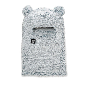 Turtle Fur Kids Bear Balaclava  -  One Size Fits Most / Smoke Blue
