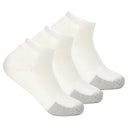 Thorlo Tennis Maximum Cushion Low-Cut 3-Pack Socks  -  Medium / White